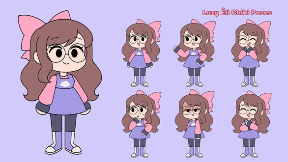 ୨♡୧ Lazy Éli Chibi ୨♡୧ Lazy Éli Chibi