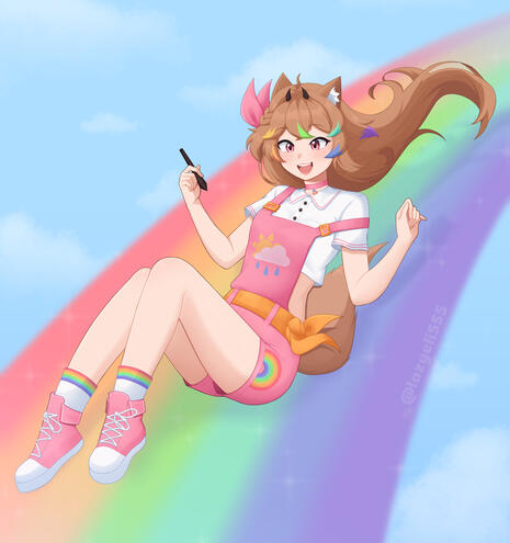 ୨♡୧ Arte para o concurso da @raynbowani ୨♡୧ Arte para o concurso da @raynbowani