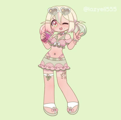 ୨♡୧ Comissão chibi para @charmiling ୨♡୧ Comissão chibi para @charmiling