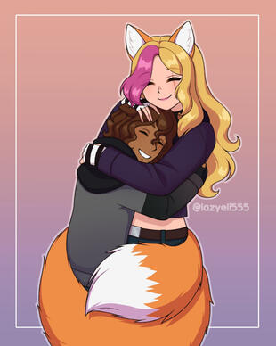 ♡ Comissão Halfbody para @MeninoGoticoo